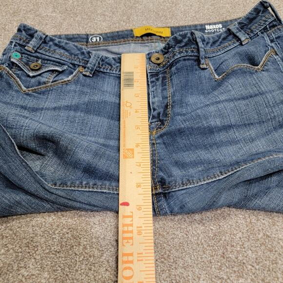 Y2K vintage distressed casual stylish rugged MEK dnm Naxos bootcut jeans 31x34 - Picture 8 of 13